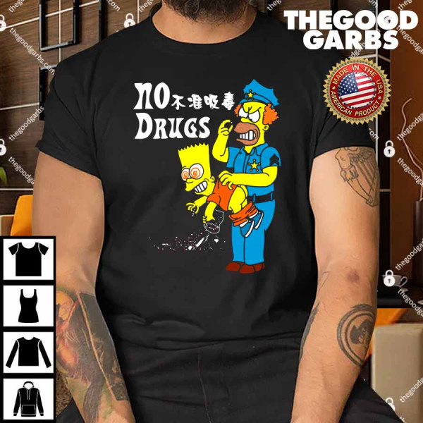 Simpson No Drugs Shirt