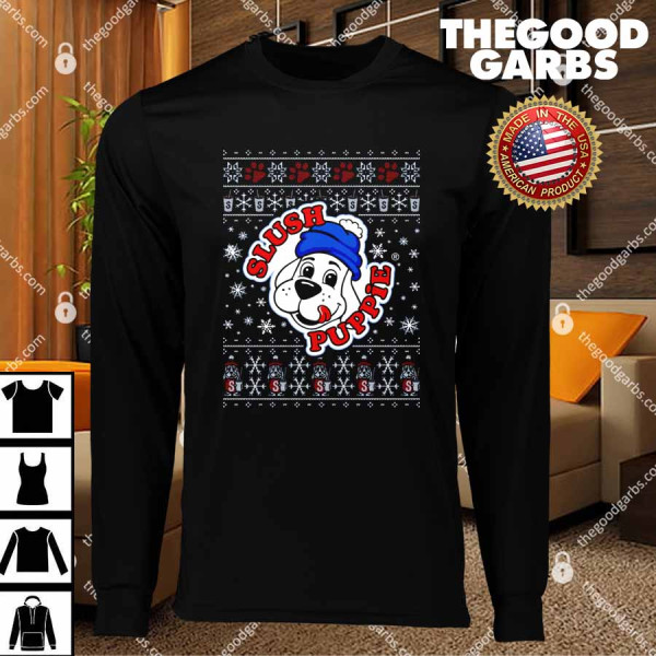 Slush Puppie Christmas Knitted Pattern T-Shirts