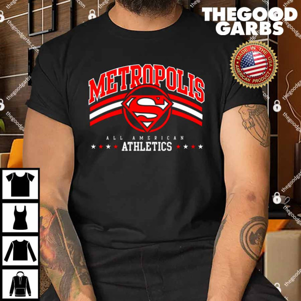 Superman Metropolis All American Athletics Shirt