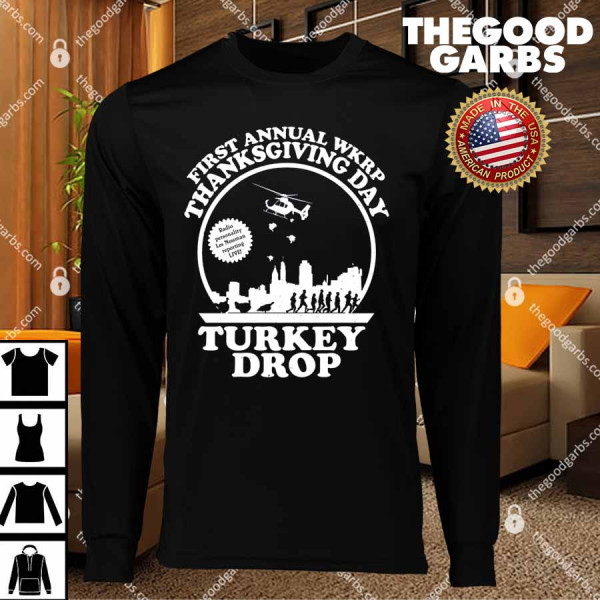 Thanksgiving WKRP Turkey Drop T-Shirts