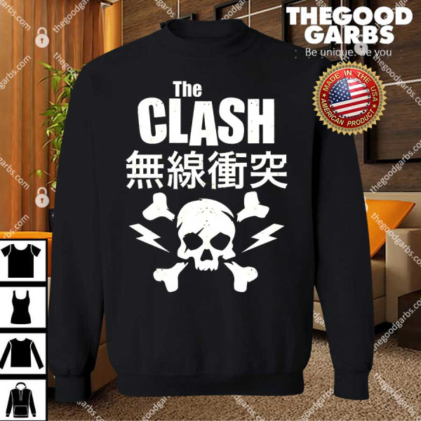 The Clash Vintage Japan Tour Shirts
