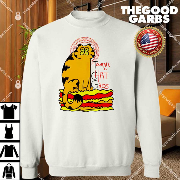 Tournee Chat Gros T-Shirts