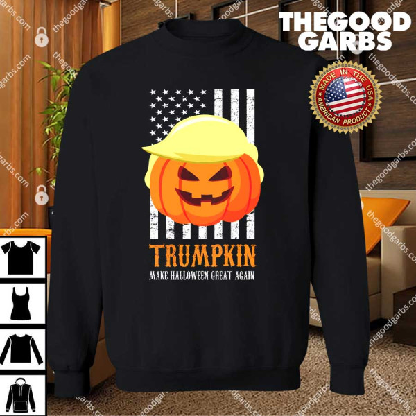 Trumpkin Donald Trump Funny Halloween T-Shirts