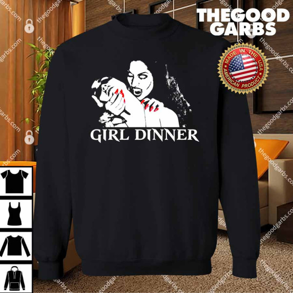 Vampire Girl Dinner T-Shirts