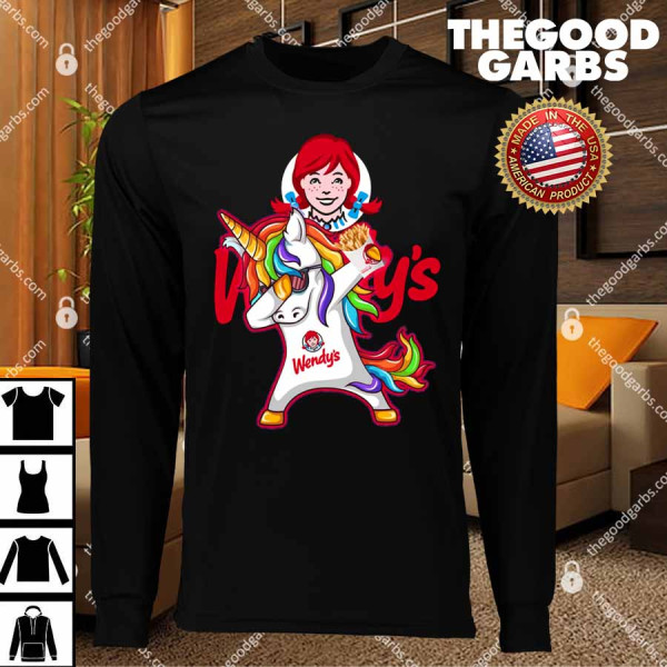 Wendy's Unicorn Dabbing T-Shirts