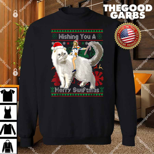 Wishing You A Merry Swiftmas Christmas Sweater T-Shirt