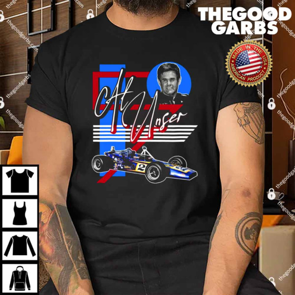 Al Unser Indy Racing Legend Car Tribute Shirt