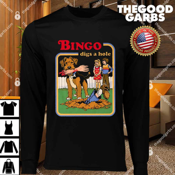Bingo Digs A Hole T-Shirts