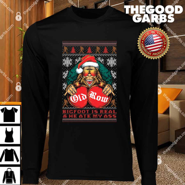 Christmas 2023 Bigfoot is Real Tacky Sweater T-Shirts