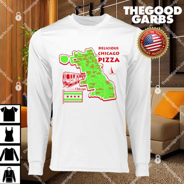 Delicious Chicago Pizza T-Shirts