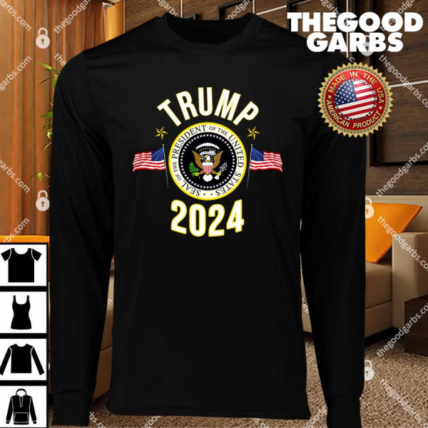 Donald Trump 2024 Presidential Seal T-Shirts