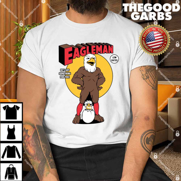 Eagle Man Comic Shirt