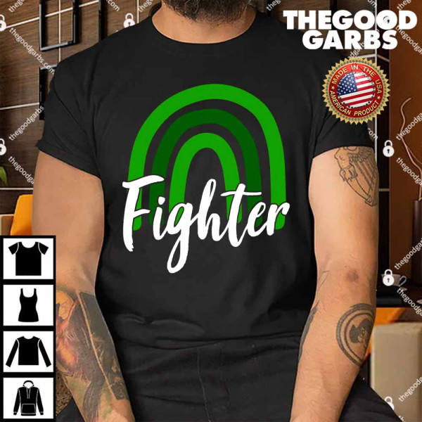 Fighter Mental Health Awareness Rainbow Shirt