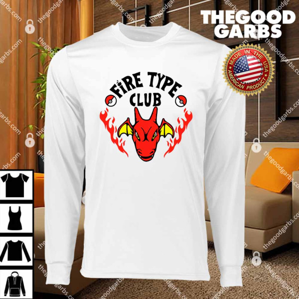 Fire Type Club T-Shirts