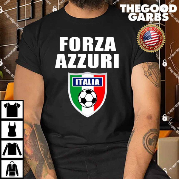 Forza Azzuri Italia Soccer Shirt