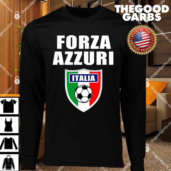 Forza Azzuri Italia Soccer T-Shirts