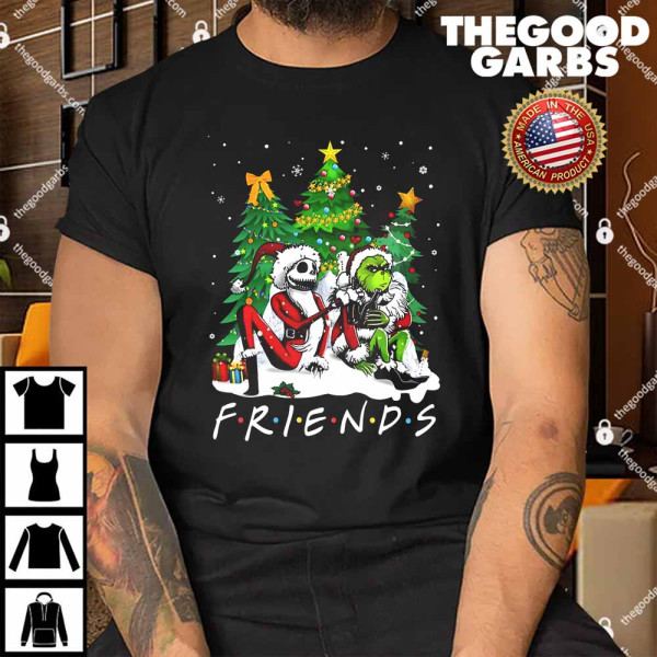 Friends Grinch Santa Shirt