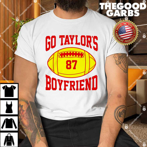 Go Taylors Boyfriend Football Shirt