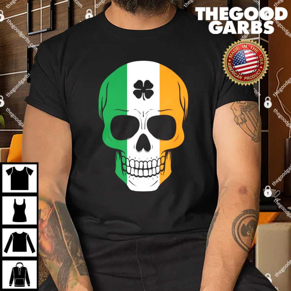 Irish Skull St. Patrickday Shirt