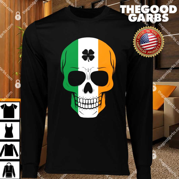 Irish Skull St. Patrickday T-Shirts