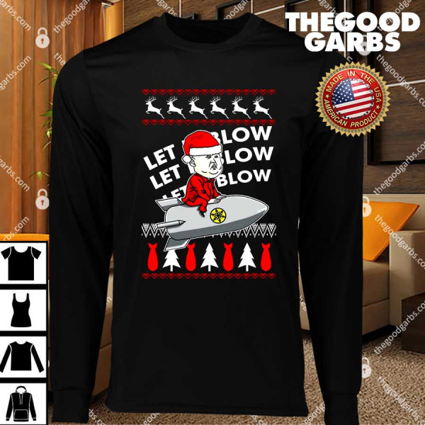 Kim Jong Un Let It Blow Christmas T-Shirts