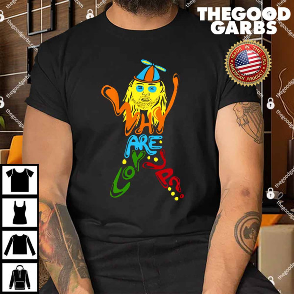 Leigh McNasty Abstract Why Are You Up Shirt