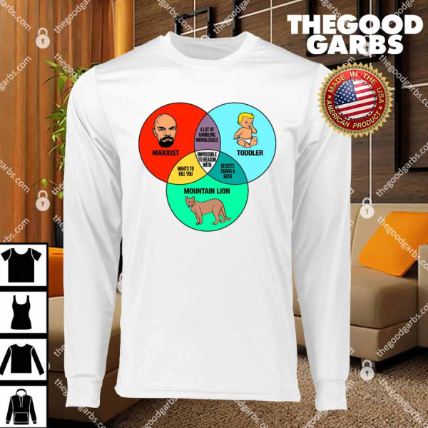 Marxist Toddler And Mountain Lion T-Shirts