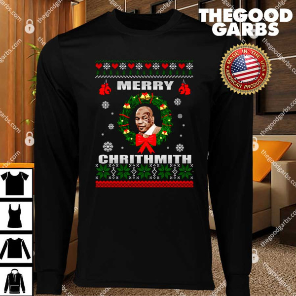Mike Tyson Merry Chrithmith Christmas Sweatshirt T-Shirt