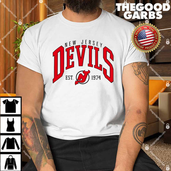 NJ Devils Est 1974 Shirt