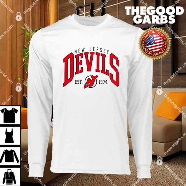 NJ Devils Est 1974 T-Shirts