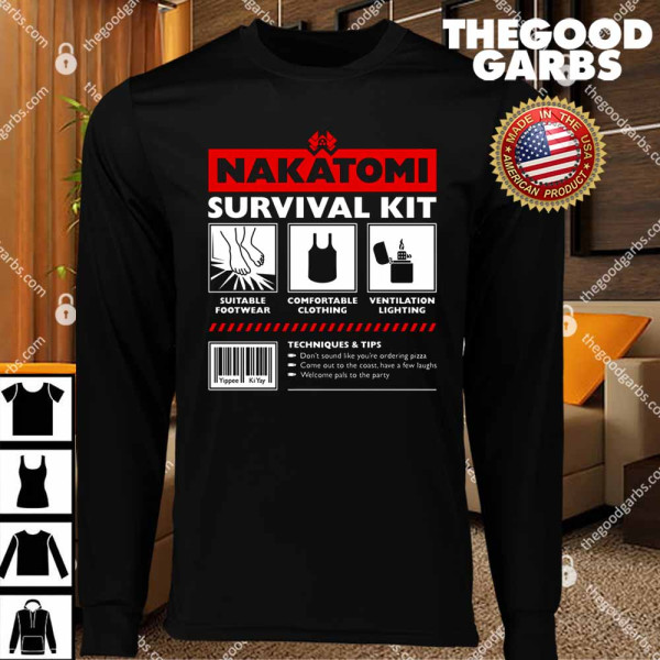 Nakatomi Survival Kit T-Shirts