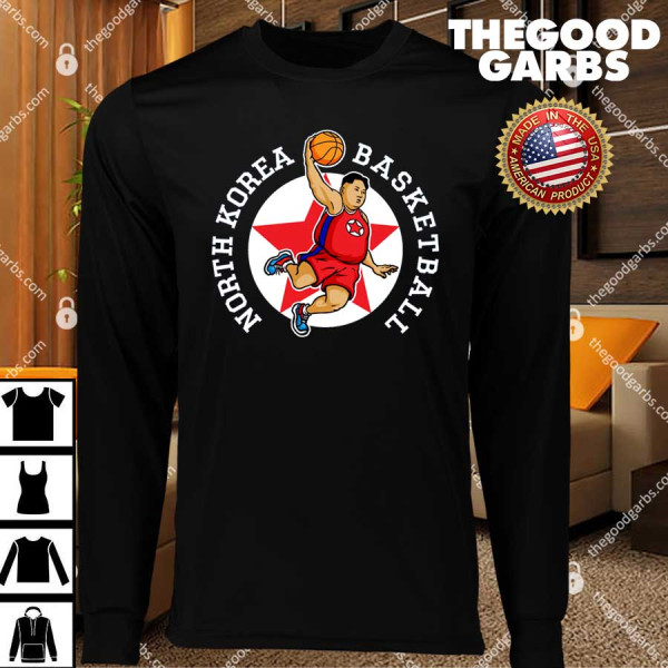 North Korea Basketball Rocketman T-Shirts