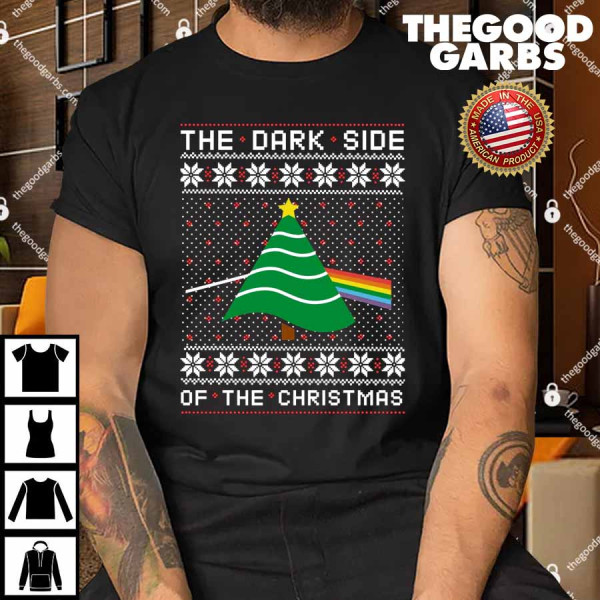 Pink Floyd Christmas The Dark Side Of The Xmas Tree Shirt