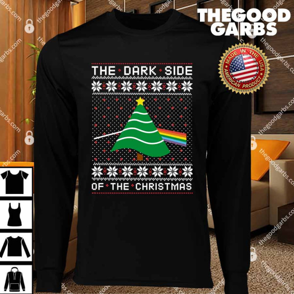 Pink Floyd Christmas The Dark Side Of The Xmas Tree T-Shirts