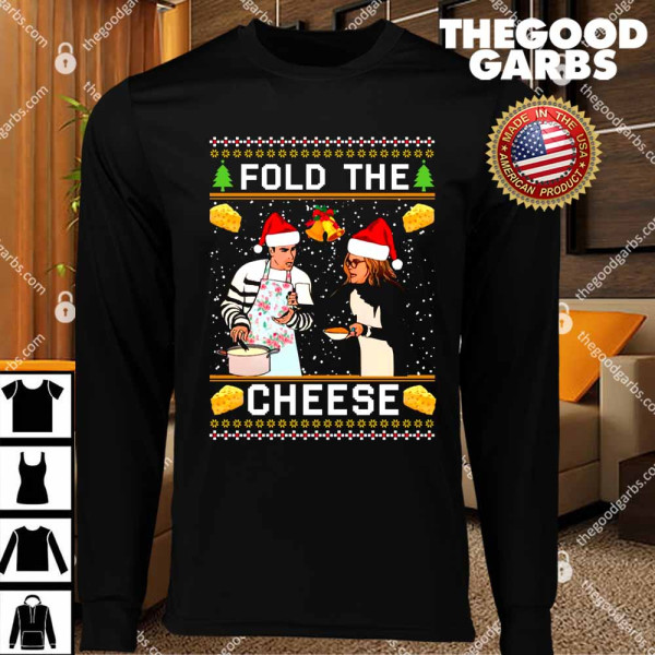 Schitt’s Creek Fold The Cheese Christmas T-Shirts