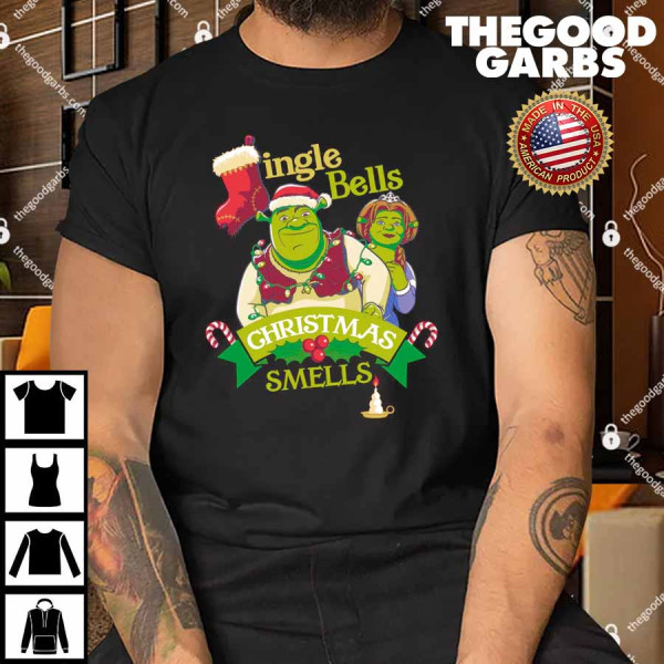 Shrek Christmas Jingle Bells Christmas Smells Shirt