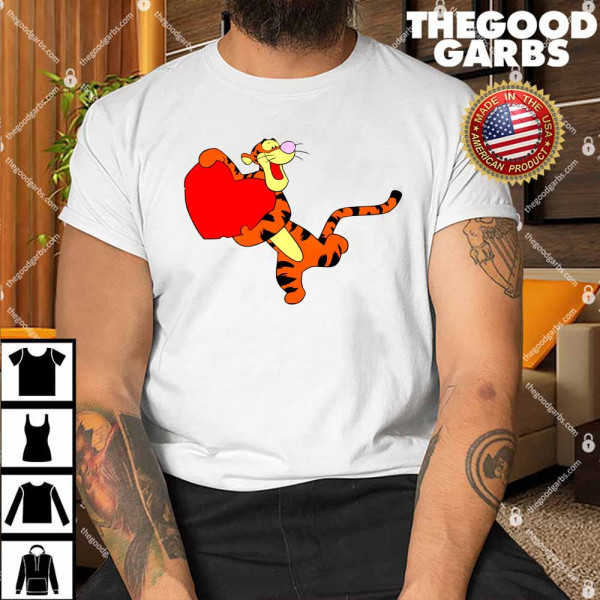 Tigger With Heart Shirt