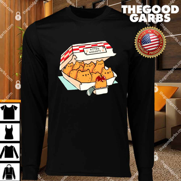 Kitten Nuggets Fast Food Cat by Tobe Fonseca T-Shirts