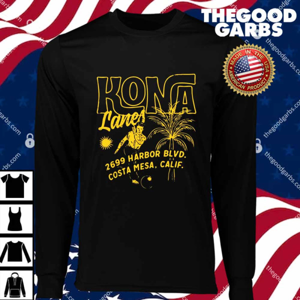 Kona Lanes 2699 Harbor Blvd Costa Mesa Calif T-Shirts