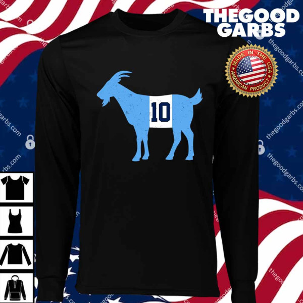 Messi Goat #10 Argentina Soccer T-Shirts