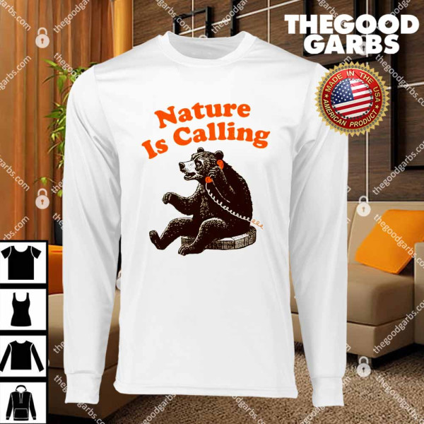 Nature is Calling Bear T-Shirts