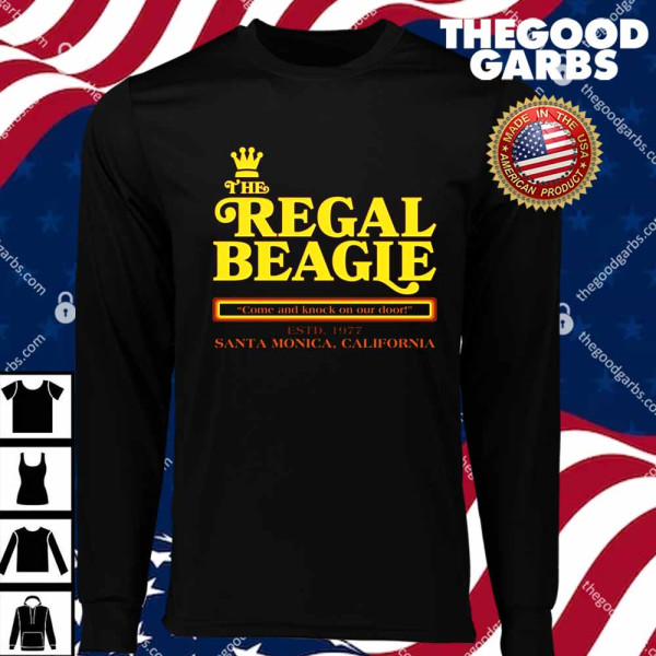 Retro Vintage The Regal Beagle ESTD 1977 Santa Monica California T-Shirts