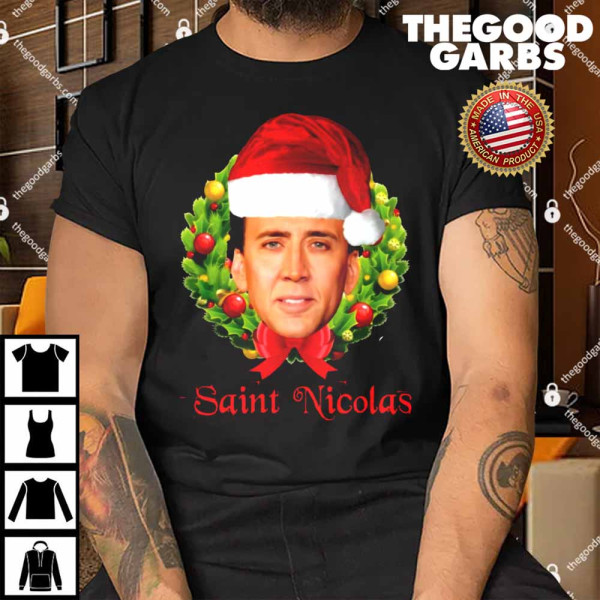 Saint Nicolas Cage Christmas Sweatshirt