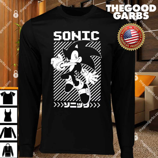 Sonic The Hedgehog Japanese Poster T-Shirts