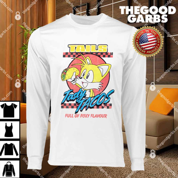 Sonic The Hedgehog Tails Tasty Tacos T-Shirts