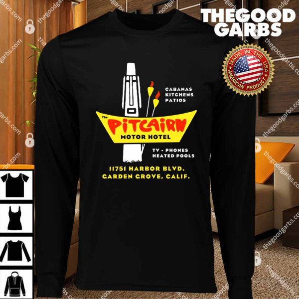 The Pitcairn Motor Hotel Garden Grove T-Shirts