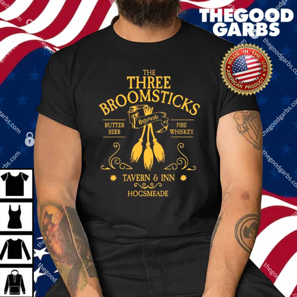 The Three Broomsticks Print Casual Shirt