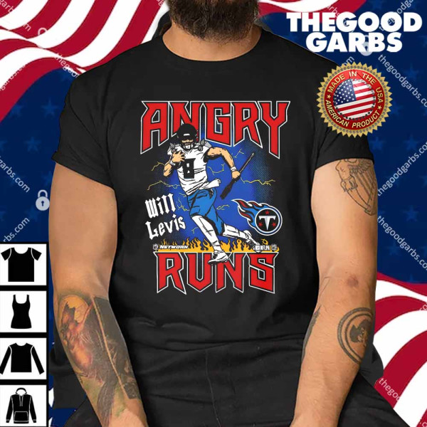 Will Levis Angry Runs Shirt