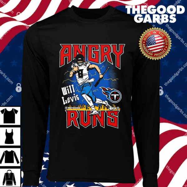Will Levis Angry Runs T-Shirts