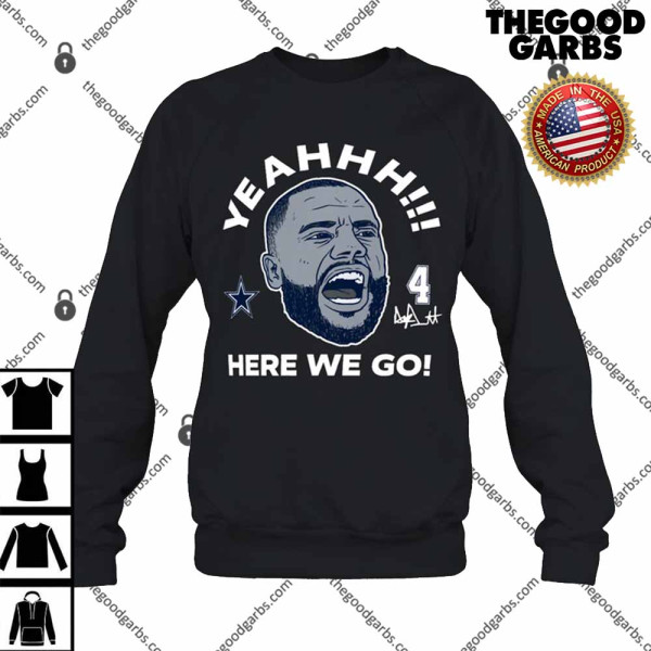Dallas Cowboys Here We Go T-Shirt